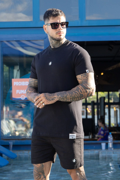 Conjunto Slim Preto Tags - comprar online