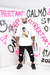 Camiseta Oversized THE PRINCE - OFF WHITE - Calmo Store