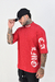 Camiseta Oversized FLANK - VERMELHO na internet