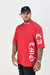 Camiseta Oversized FLANK - VERMELHO