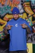 Camiseta Oversized - SHOULDER AZUL