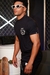 Camiseta Longline STREET RULES - BLACK