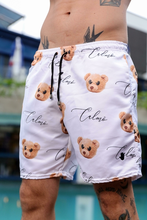 Shorts Premium - Ted (Masculino) Branco