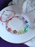 Pulsera hilo roja ojito turco #12