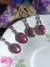 Collar steel iris ruby