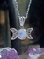 collar triple diosa piedra de la luna - alpaca bañada en plata