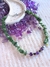 choker de jade con amatista - comprar online