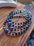 Pulsera brillo black Lapislázuli en internet