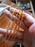 Pulsera brillo golden ambar - tienda online