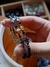 Pulsera brillo ambar y hematite - comprar online