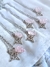 Collar locked Cuarzo rosa + Nudo de bruja - comprar online