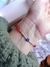 Pulsera hilo roja ojito turco #15