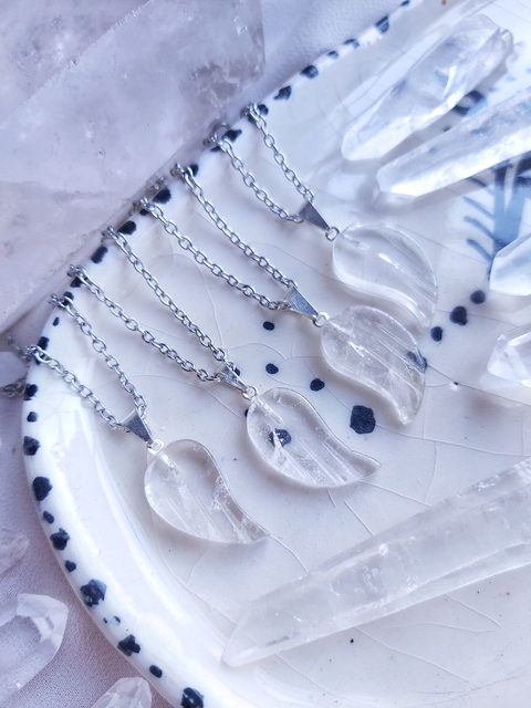 Dije ala cuarzo cristal