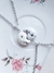 collar yin yang howlite