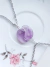 collar yin yang amatista