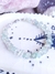 pulsera chips fluorita verde