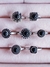 anillo gypsy onix negro