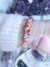 pulsera chips cornalina con vetas