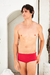 SUNGA DUO CLASSIC - VERMELHO/LARANJA - Loja No Name
