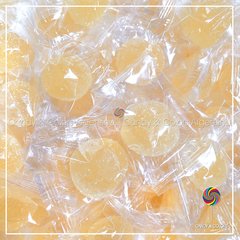 10 un. Bombones de fruta - champagne - ananá - envuelto inidividual - pack 10 unidades