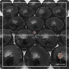 10 unidades - Bombon tipo Bon o Bon relleno de crema de maní chocolate con leche - negro
