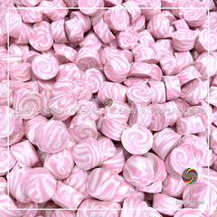 Botoncitos de chocolate sabor frutilla 200 grms fraccionado - rosa