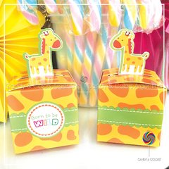 Caja animal - born to be wild - jirafa