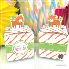 Caja animal - born to be wild - tigre