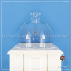 Campana de vidrio para la torta 23,5 x 22 cm - comprar online