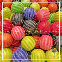 Chicle Sandia - colores surtidos multicolor - 400 grms - halloween