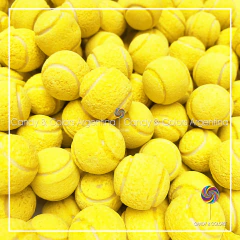 400 grms Chicle Tenis de aprox. 2 cm - amarillo