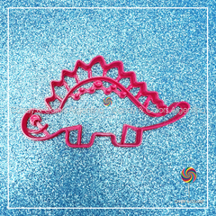 Cortante de galletas - dinosaurio - 12 x 7,5 cm