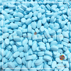 Pastillas frutales gotitas pastel - celeste - 500 grms