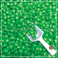 100 grms - Lentejas de chocolate confitada - verde