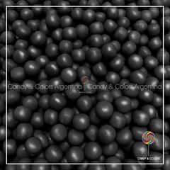 Bolitas frutales confitadas crocantes -negro- 500 grms