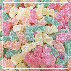 Gomitas Ositos acidos multicolor - 500 grms - SIN TACC
