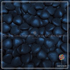 Pastilla frutal corazón confitada - negro - 500 grms
