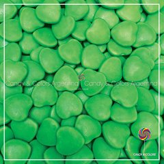 Pastilla frutal corazón confitada - verde - 500 grms - comprar online