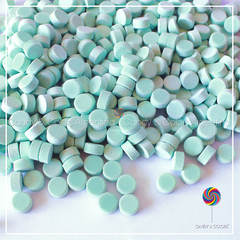 Pastilla pastel frutal - verde claro - aguamarina - 500 grms
