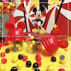Pastillero mickey - rojo - sin relleno