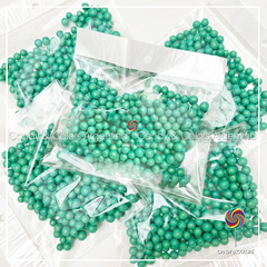 Perlas comestibles confitadas 5 mm - verda aguamarina perlado 40 grms - decoración repostería - comestible - Sprinkles - comprar online