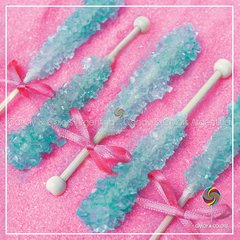 Rock Candy de 9 cm - aguamarina