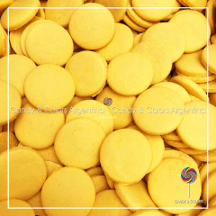Tapas de alfajor - amarillo - 20 unidades - no apto para envío