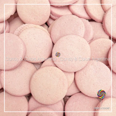 Tapas de alfajor - rosa palido salmon- 20 unidades - no apto para envío - (copia)