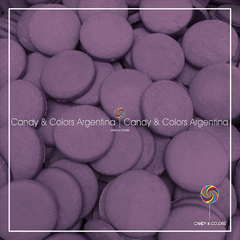 Tapas de alfajor - violeta - 20 unidades - no apto para envío