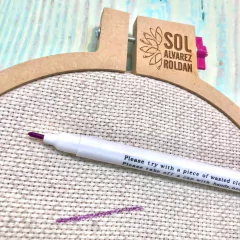 Marcador violeta para tela - buy online