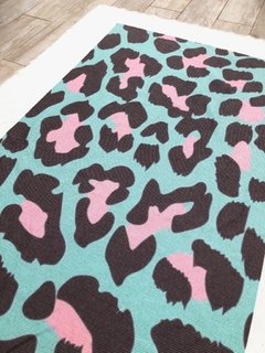 Alfombra Grande para Bordar | Diseño Animal Print