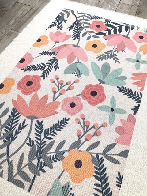 Alfombra Grande para Bordar | Diseño Liberty