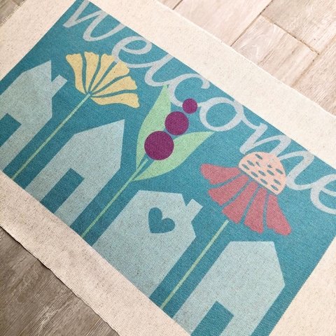 Alfombra Chica para Bordar | Diseño Welcome House