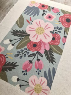 Alfombra  Grande para Bordar | Diseño Fresh